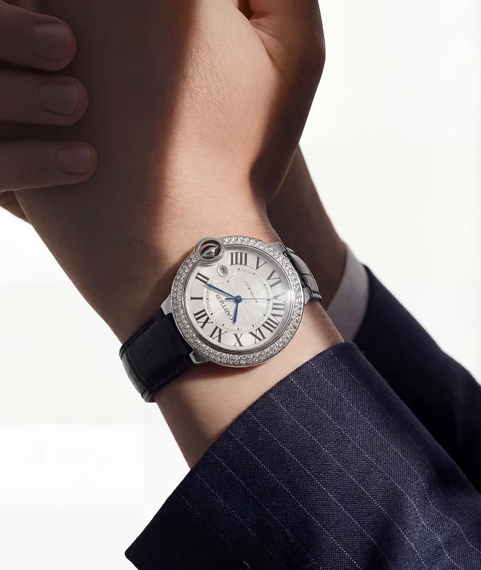 Luxury smartwatch wrist shot