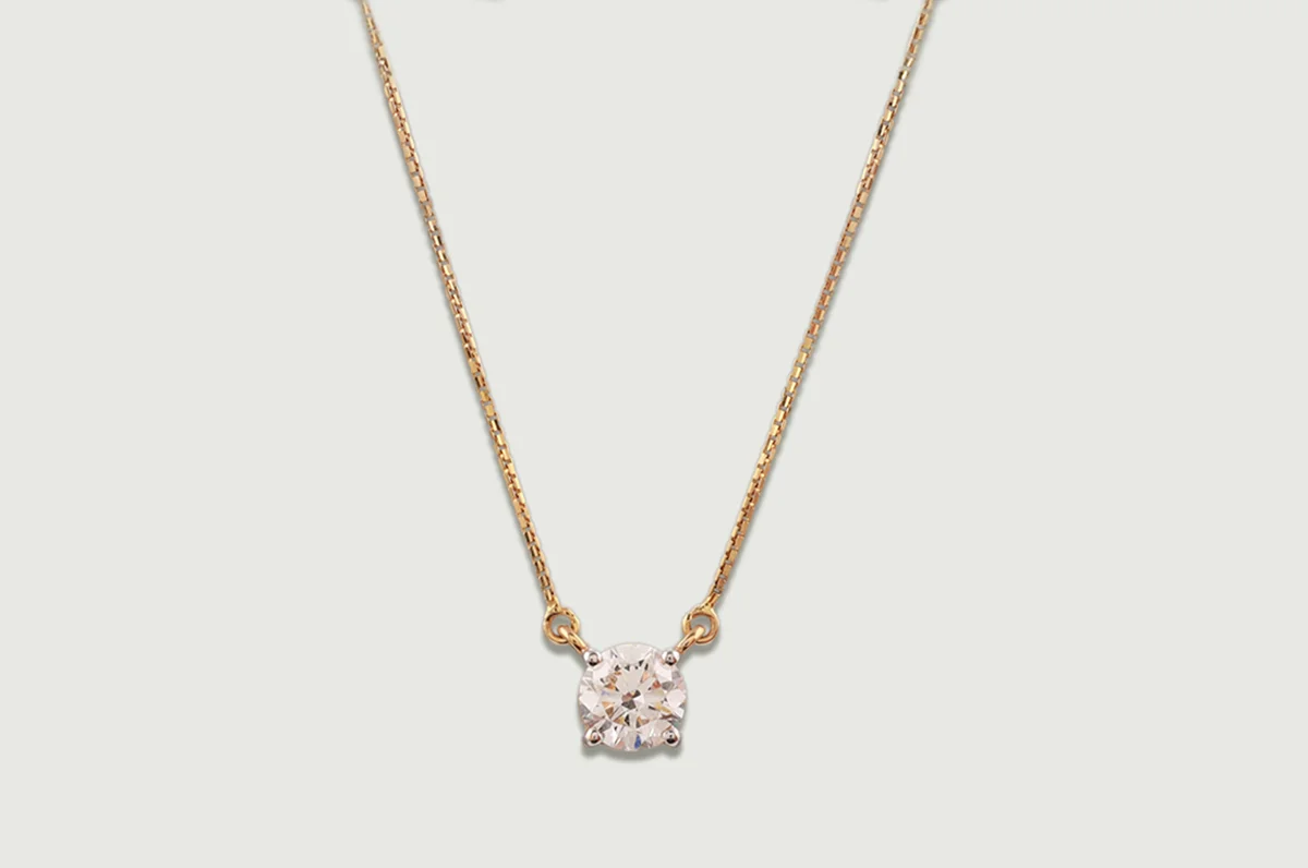 Serā Classic Solitaire Pendant & Studs Set 1