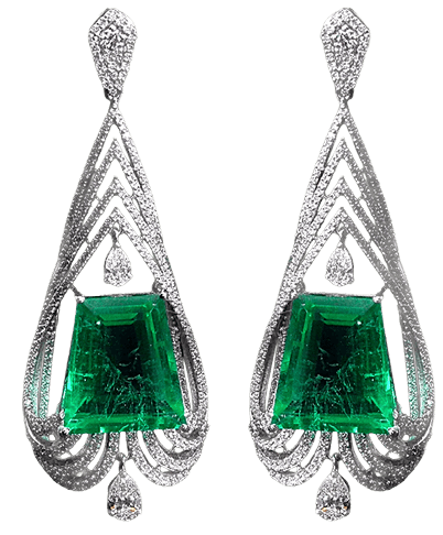Lumora Emerald Aura Statement Drops​