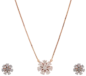 floral-diamond-necklace-set
