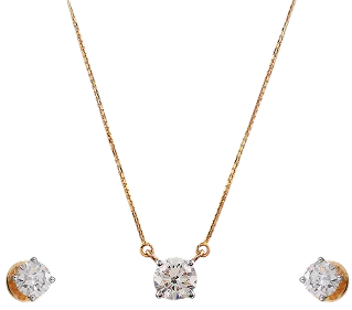 solitaire-diamond-necklace-set