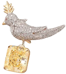 yellow-diamond-bird-brooch
